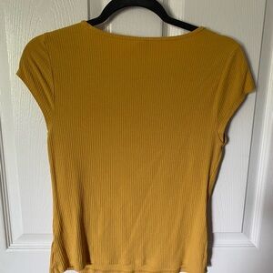 Old Navy Mustard Yellow Shirt